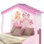 Imagem de Cama Casinha Infantil Princesa Rosa 100% MDF