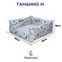 Imagem de Cama Casinha Pet Premium Resistente Macio Baby Dog Anti Alérgico Cachorro Cães Gato Pickorruchos - M