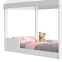 Imagem de Cama Castelo Infantil Solteiro 100% MDF Quarto Princesa Robusta Resistente Durabilidade