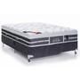 Imagem de Cama Castor Casal Super Luxo Latex Grand Plush One Face 138x188x57 + Box Castor Cinza