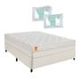 Imagem de Cama Colchão e Box Inducol Casal 138cm com 2 Travesseiros Select