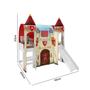 Imagem de Cama com Escorregador Joy com Dossel Barraca Forte e 2 Torres Pura Magia Branco/Vermelho