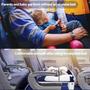 Imagem de Cama de Avião Infantil Inflável KAWBIYJ com Cobertor e Cinto de Segurança