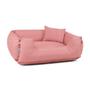 Imagem de Cama de Cachorro Impermeável Lola Caminha Pet 75x60 Rose