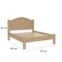 Imagem de Cama de Casal Madeira 5 Travessas 5 Ripas 100% MDF Master