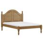 Imagem de Cama de Casal Queen 214cm x 170cm com pés torneados Ouro Freijó Madeira Pinus - Finestra