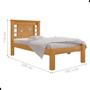 Imagem de Cama de Solteiro Flex Barretos Naturalle Off White