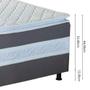 Imagem de Cama design master c/pillow  8 c/pillow grft 88x64