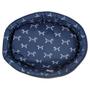 Cama Europa Paris Fábrica Pet Azul Marinho - Tam. M Imagem de Cama Europa Paris Fábrica Pet Azul Marinho - Tam. M