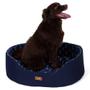 Cama Europa Paris Fábrica Pet Azul Marinho - Tam. M Imagem de Cama Europa Paris Fábrica Pet Azul Marinho - Tam. M