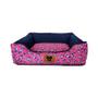 Imagem de Cama Fábrica Pet Quadrada Minnie Rosa para Cães e Gatos - Tamanho P