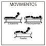 Imagem de Cama Hospitalar Manual 2 Manivelas 6 Movimentos + Colchão D28