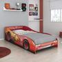 Imagem de Cama Infantil Carros Disney Plus Pura Magia Vermelho