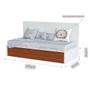 Imagem de Cama Infantil com 2 Gavetas Sambalelê Prime