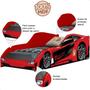 Imagem de Cama Infantil com Colchão Carro Vermelho