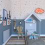 Imagem de Cama Infantil com Mesa Dobrável Enjoy Cinza Cristal