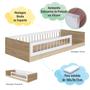 Imagem de Cama Infantil de Chão Montessoriana Solteiro Afetto Completa Móveis