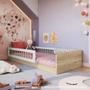 Imagem de Cama Infantil de Chão Montessoriana Solteiro Afetto Completa Móveis