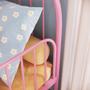 Imagem de Cama Infantil em Ferro 199x110x95 cm Hope Rosa Bebê