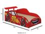 Imagem de Cama infantil juvenil Meninos Carro Menino Montessoriana Corrida Facil Acesso Hot Wheels Relâmpago McQueen Baixa quarto criança Personagem Mini Cama