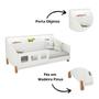 Imagem de Cama Infantil Mavi com Colchão e Luminária
