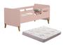 Imagem de Cama Infantil Mini Cama Cecília Montessoriana Pes de Madeira Com Colchão Incluso