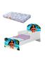 Imagem de Cama Infantil Mini Com Colchão Menina Adesivada Moana
