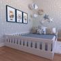 Imagem de Cama Infantil Montessoriana Casal Cori Yescasa Branco