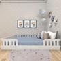 Cama Infantil Montessoriana Cori Casal Yescasa Branco Imagem de Cama Infantil Montessoriana Cori Casal Yescasa Branco