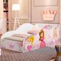 Imagem de Cama Infantil Princesa com Colchão Rosa