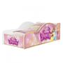 Imagem de Cama Infantil Princesas Com Colchão Menino Menina Casinha Grade Elegante Cercado Solteiro Crianças Caminha Boneca Cabana Resistente Bebê