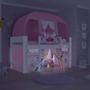 Imagem de Cama Infantil Princesas Disney Play com Barraca e Iluminação