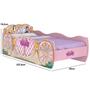 Imagem de Cama Infantil Princesas Original Disney Star Rosa Pura Magia