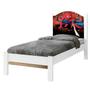 Imagem de Cama Infantil Solteiro Adesivada Homem Aranha com Colchão.