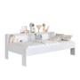 Imagem de Cama Infantil Solteiro Com Nichos Branco Sunset Shop JM