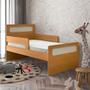 Imagem de Cama Infantil Solteiro Isa com Grade Lateral Nature