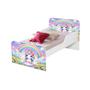 Imagem de Cama infantil unicórnio com colchão