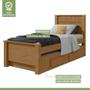 Imagem de Cama lopas solt 0,90 athenas 2022 - com cama auxiliar amendoa cle/off wh/amendoa cle