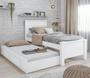 Imagem de Cama lopas solt 0,90 athenas 2022 - com cama auxiliar branco