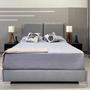 Imagem de Cama Moderna Luxo Com Cabeceira Módena Linho RBL