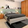 Imagem de Cama Mônaco Casal MDP com Pés PVC Tcil