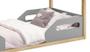 Imagem de Cama Montessoriana Zoe Cinza Fosco com Natural - Reller