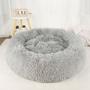 Imagem de Cama Nuvem Donut 60Cm Cachorro Pet Gato Animais Caminha Rosquinha Confortavel Petshop Casa Luxo Descanso