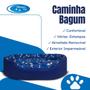 Imagem de  Cama para Cachorro Cão e Gato Médio 03 - Caminha Pet Bagum Microfibra Tam. M