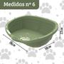 Imagem de Cama para Cachorro Gato Pet Lola Eco Nº 6 Plast Pet