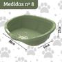 Cama para Cachorro Gato Pet Lola Eco Nº 8 Plast Pet Imagem de Cama para Cachorro Gato Pet Lola Eco Nº 8 Plast Pet