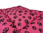 Imagem de Cama Para Cachorro Patinhas Pink 55x79cm Grande