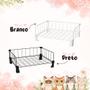 Imagem de Cama para Gatos Pet Aramada 15x40cm com Colchonete Soft