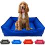 Imagem de Cama Para Pet Retangular Impermeável M Lavável Com Zíper