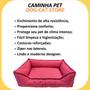 Imagem de Cama Para Pet Retangular Impermeável P Lavável Com Zíper